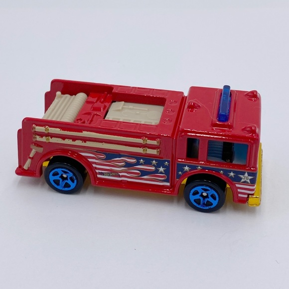 Hot Wheels Fire Rescue Car Lot of 4 - Picture 7 of 15